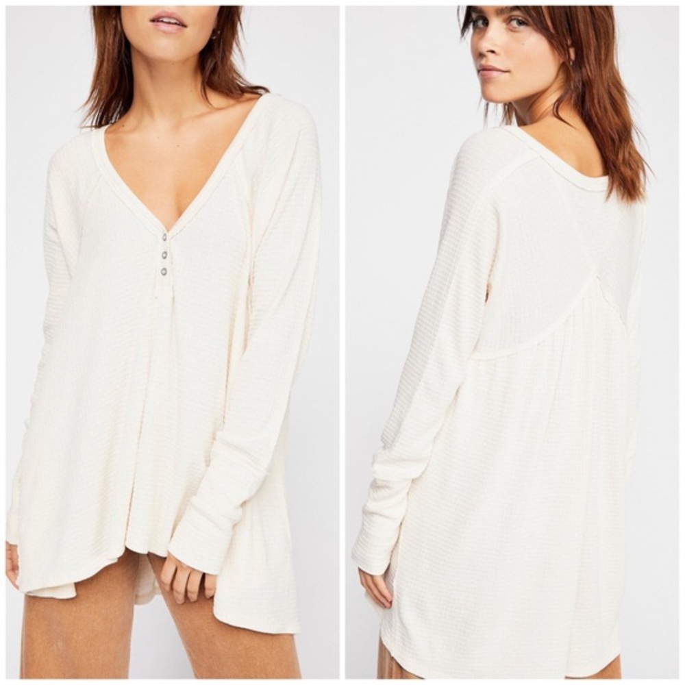 Free People citrine tee